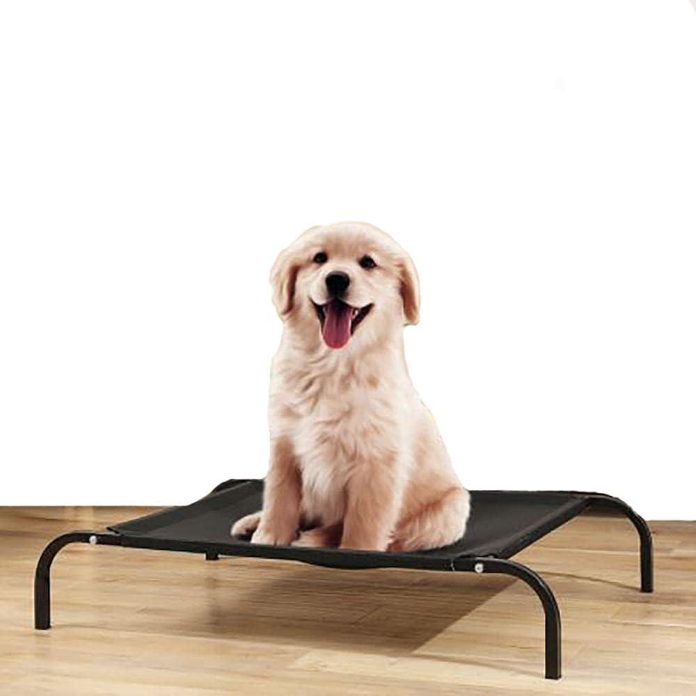 ペットベッド 猫/犬用ベッド ベッドクッション 脚つきコット型 携帯に便利 組立簡単 室内室外用 耐荷重100KG