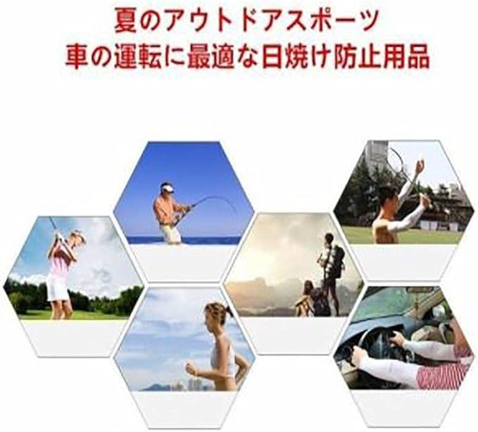 アームカバー UVカット 冷感 肩サポーター 通気性 吸汗速乾 伸縮性 紫外線対策 日焼け ゴルフ スポーツ ドライブ ランニング アームウォーマー 男女兼用